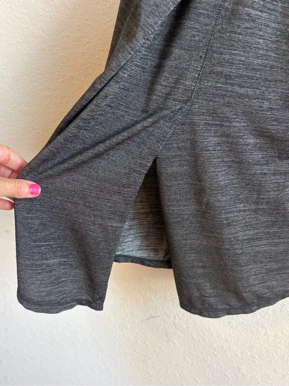 Lululemon Athletica Tops Lululemon Hot Like Agni Singlet Heathered Gray